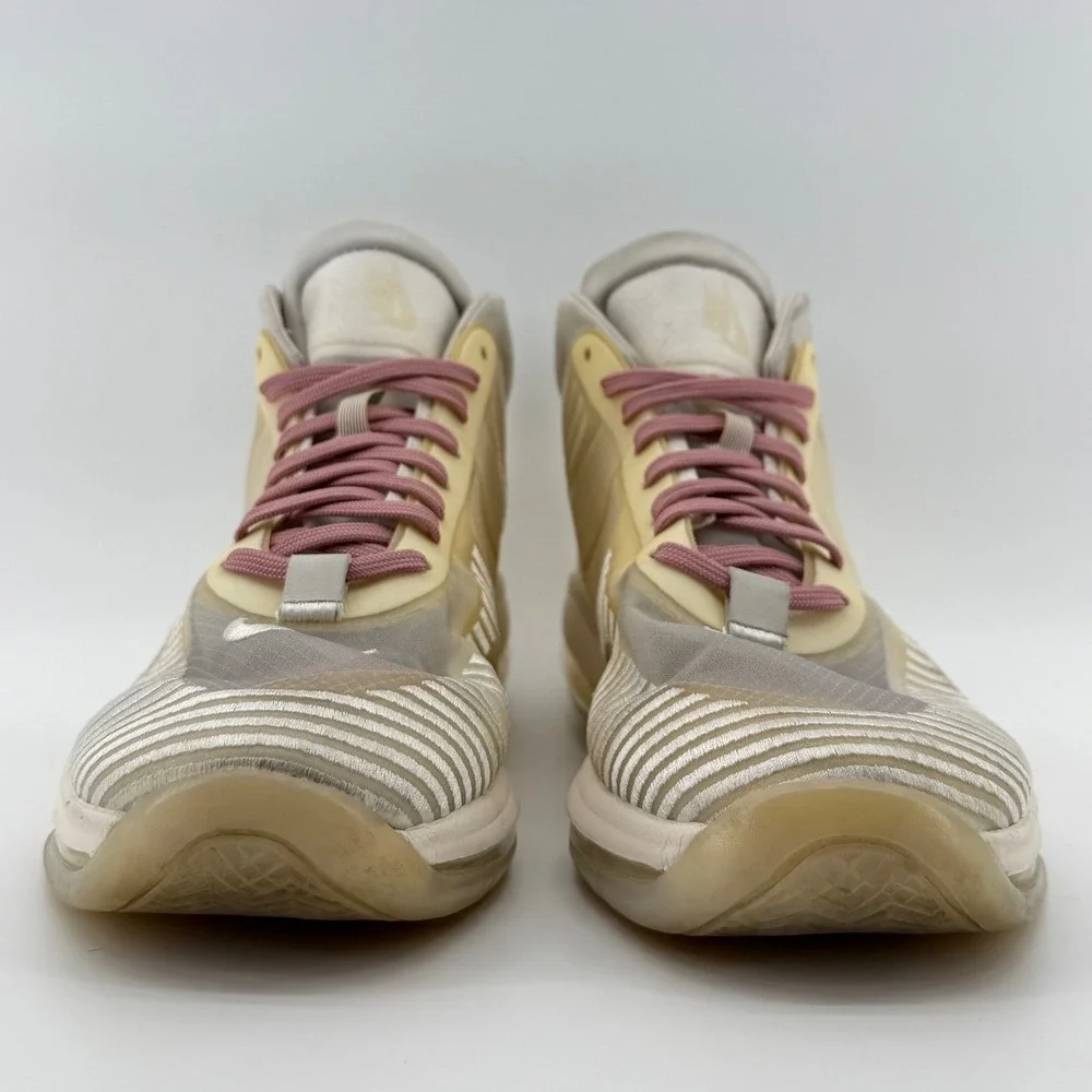 Nike LeBron James x John Elliott Icon Men‎ 13 Sail White Grey AQ0114-101 Sneaker